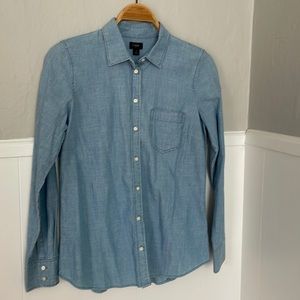 NWT Chambray J.Crew button down